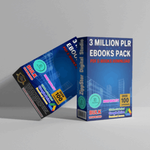 3 Million eBooks Pack – PLR & MRR Treasure Trove for Every Niche